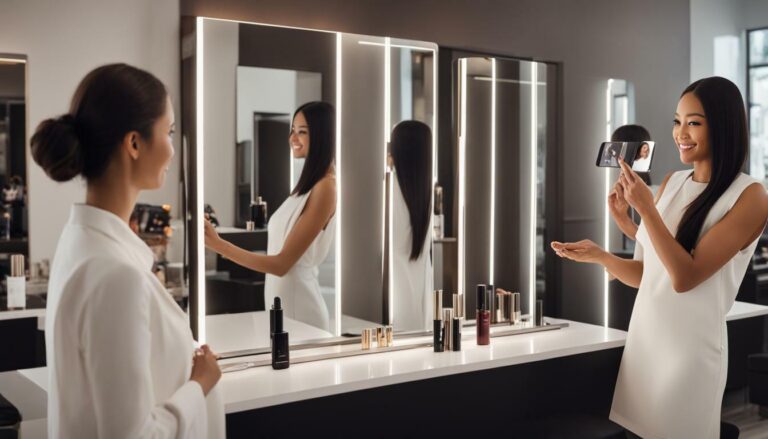 Benefits of using smart mirrors in beauty and hair salons for enhanced customer experience