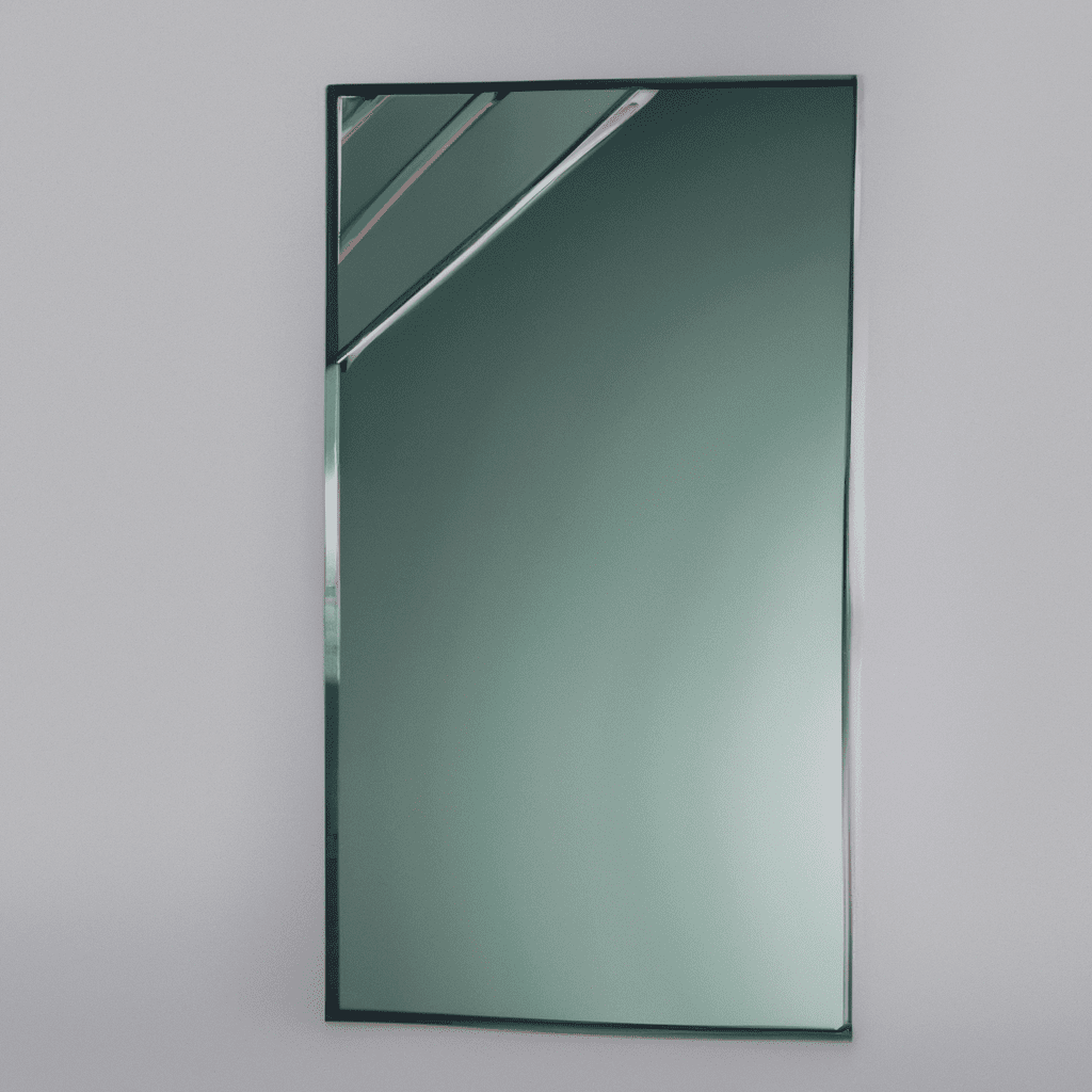 An image showcasing the sleek, minimalist design of the BYECOLD Smart Mirror