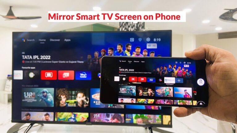 How to Mirror Screen on Smart Tv
