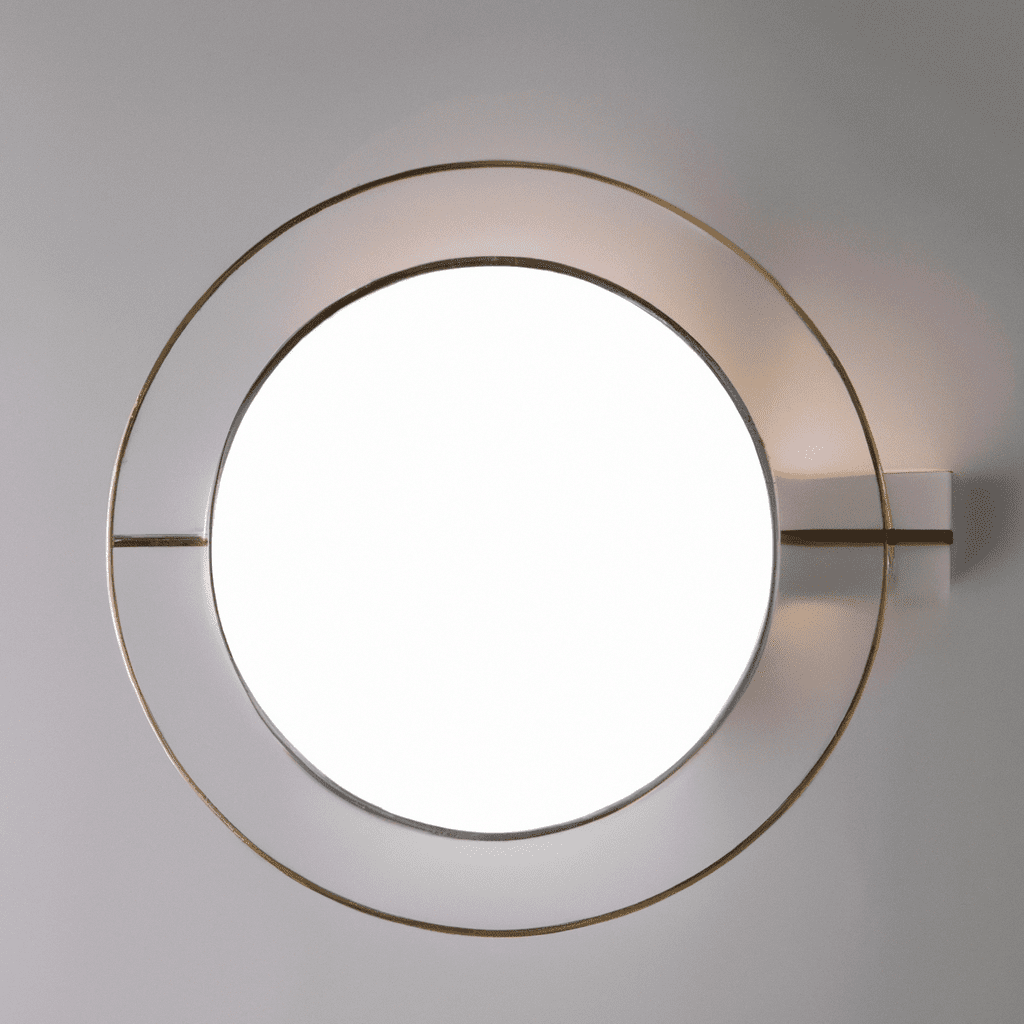 An image showcasing the versatile installation options of ODDSAN's 48x32 LED Lighted Mirror